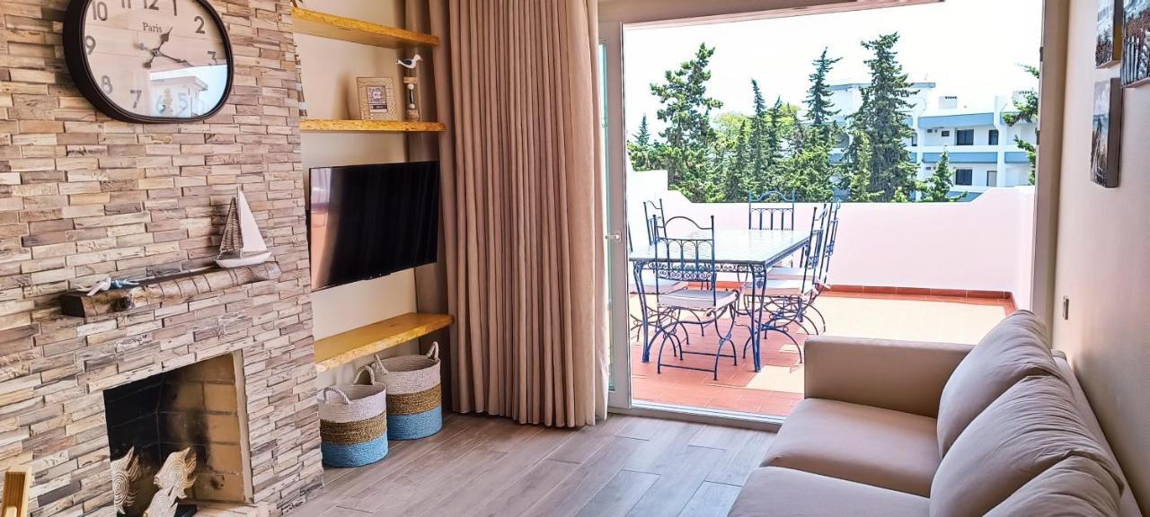Blue & Yellow Penthouse With Terrace At Balaia Mar Albufeira Exterior foto